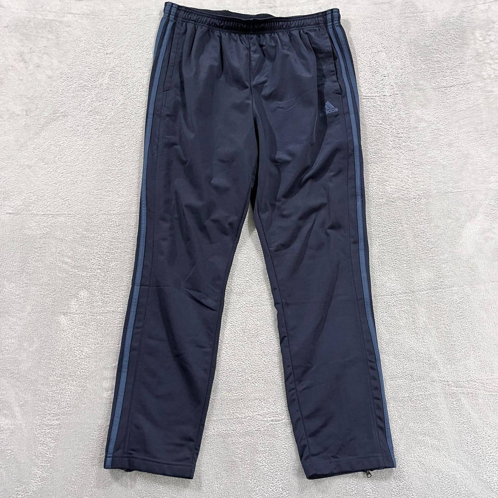 Adidas Prime Green Track Pants Men's‎ XL Blue Joggers Soccer Ankle Zip